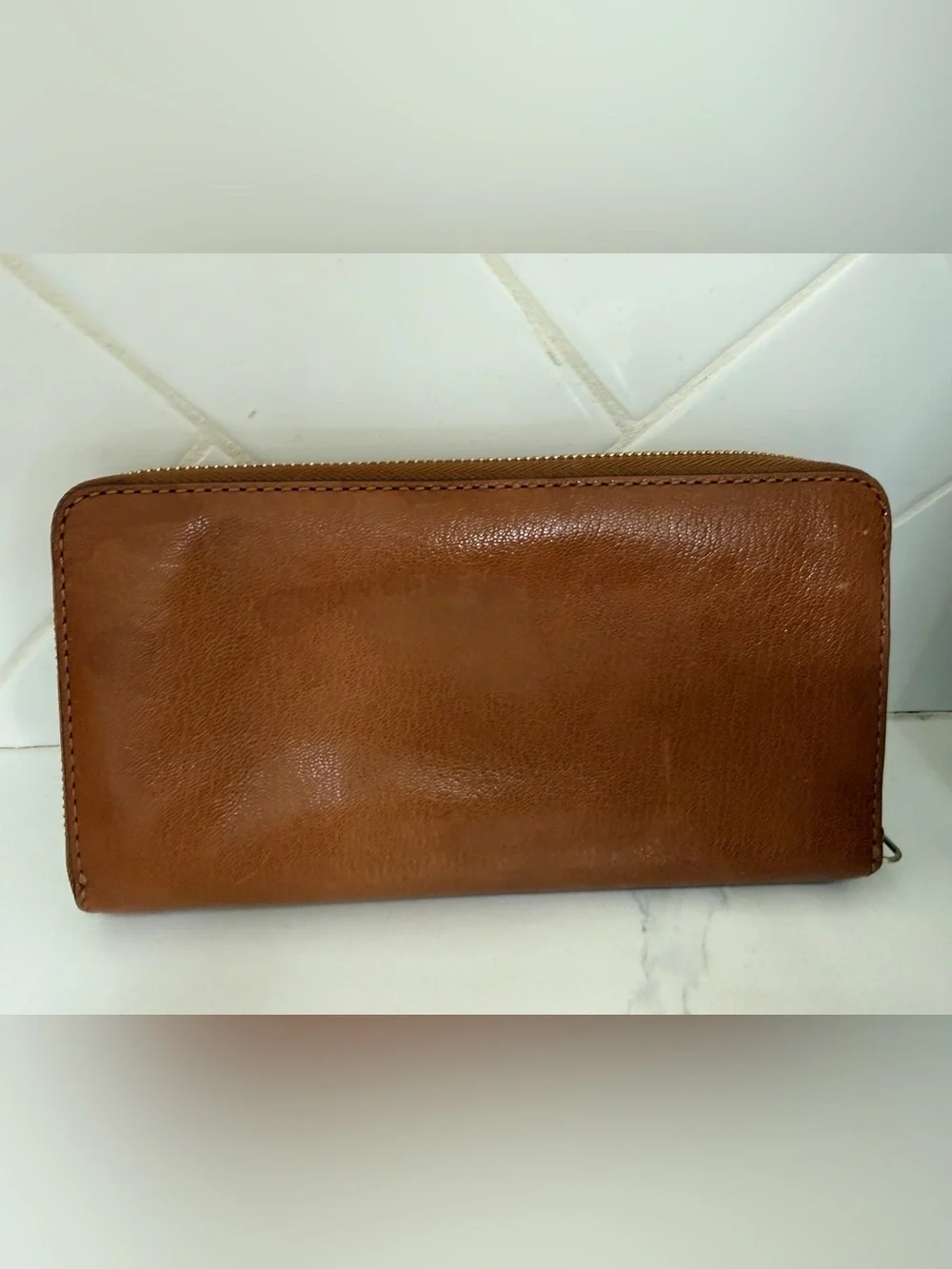Michael Kors brown leather wallet